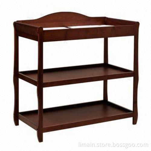 Coffee Table with Metal Supported Changing Tray